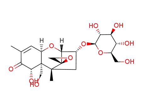 3-Hydroxy-2-(hydroxymethyl)-1,5-dimethyl-10-[3,4,5-trihydroxy-6-(hydroxymethyl)oxan-2-yl]oxyspiro[8-oxatricyclo[7.2.1.02,7]dodec-5-ene-12,2'-oxirane]-4-one