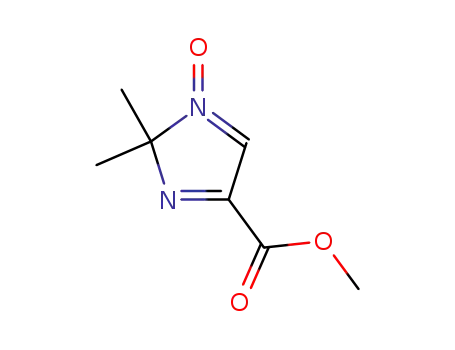 Molecular Structure of 138000-94-9 (2,2-DIMETHYL-4-METHOXYCARBONYL-2H-IMIDAZOLE-1-OXIDE, 99)