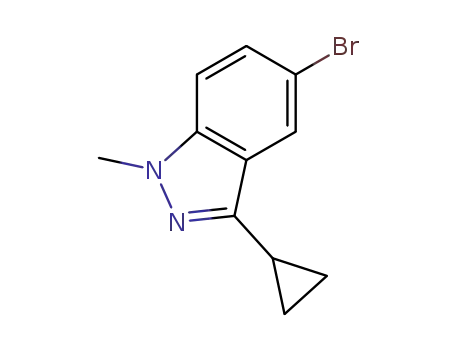 5-Bromo-3-cyclopropyl-1-methylindazole