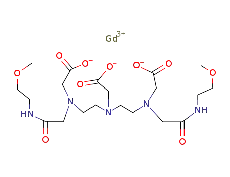 Molecular Structure of 131069-91-5 (GADOVERSETAMIDE (200 MG))