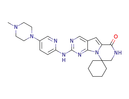 Molecular Structure of 1374743-00-6 (trilaciclib)