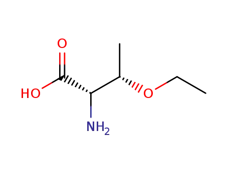 Molecular Structure of 131234-99-6 ((2S,3S)-2-Amino-3-ethoxybutanoic acid)