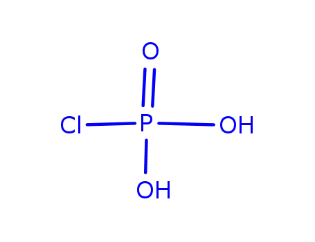 Molecular Structure of 13779-42-5 (phosphorochloridic acid)