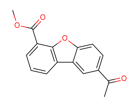 8-acetyl-dibenzofuran-4-carboxylic acid methyl ester