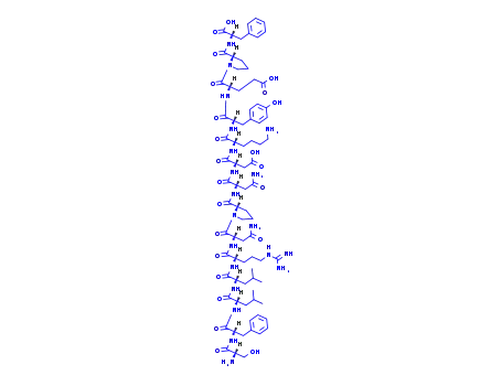 Molecular Structure of 137339-65-2 (SER-PHE-LEU-LEU-ARG-ASN-PRO-ASN-ASP-LYS-TYR-GLU-PRO-PHE)
