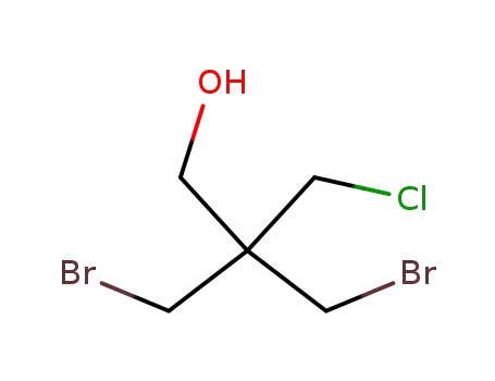 Molecular Structure of 137530-33-7 (2,2-bis-bromomethyl-3-chloro-propan-1-ol)
