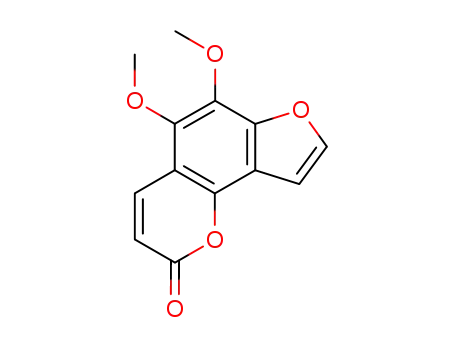 Molecular Structure of 131-12-4 (Pimpinellin)