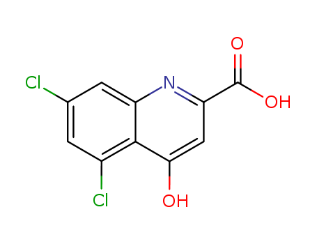 2-Quinolinecarboxylicacid, 5,7-dichloro-4-hydroxy-