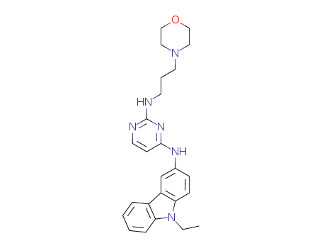 N4-(9-Ethyl-9H-carbazol-3-yl)-N2-(3-Morpholin-4-yl-propyl)-pyriMidine-2,4-diaMine