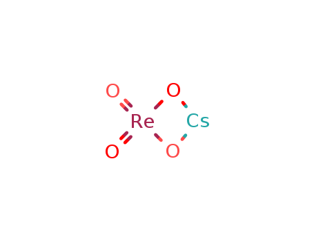 13768-49-5,Perrhenic acid, cesium salt,Cesiumperrhenate (CsReO4) (6CI,7CI); Perrhenic acid (HReO4), cesium salt (8CI);Cesium perrhenate dimer ((CsReO4)2); Cesium rhenium oxide (CsReO4); Cesiumtetraoxorhenate(1-)