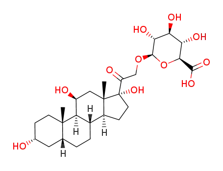 tetrahydrocortisol 21-glucuronide