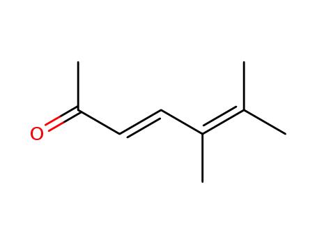 Molecular Structure of 138836-32-5 (3,5-Heptadien-2-one, 5,6-dimethyl-, (E)- (9CI))