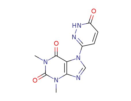 6-(7-theophylline)-3(2H)-pyridazinone