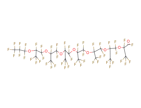 3,6,9,12,15,18,21-Heptaoxatetracosanoyl fluoride, 2,4,4,5,7,7,8,10,10,11,13,13,14,16,16,17,19,19,20,22,22,23,23,24,24,24-hexacosafluoro-2,5,8,11,14,17,20-heptakis(trifluoromethyl)-