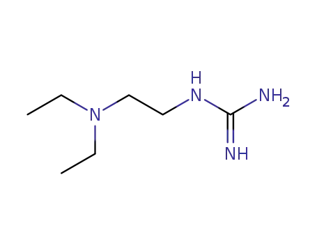 Molecular Structure of 13845-72-2 (N-(2-DIETHYLAMINO-ETHYL)-GUANIDINE)