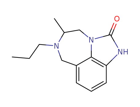 Imidazo[4,5,1-jk][1,4]benzodiazepin-2(1H)-one,4,5,6,7-tetrahydro-5-methyl-6-propyl-