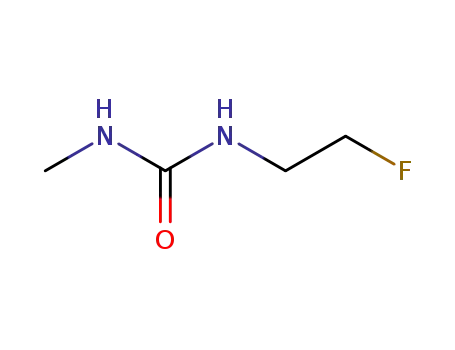 Molecular Structure of 13907-91-0 (1-(2-fluoroethyl)-3-methylurea)