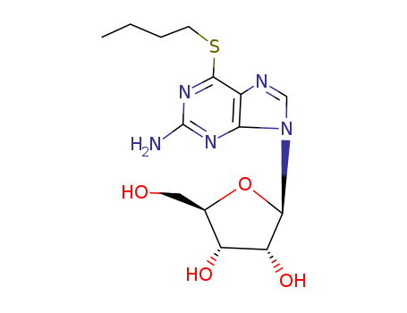 Guanosine,6-S-butyl-6-thio- (9CI) cas  13153-20-3