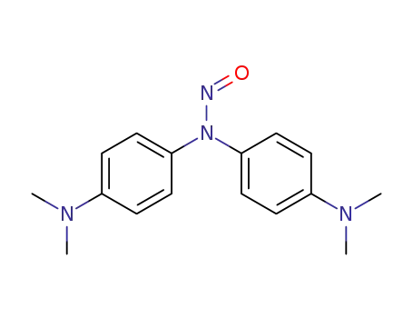 Molecular Structure of 13916-80-8 (N,N-bis(4-dimethylaminophenyl)nitrous amide)