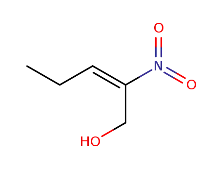 Molecular Structure of 138668-18-5 ((E)-2-Nitro-2-penten-1-ol)