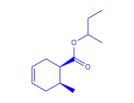 Molecular Structure of 2425-20-9 (butan-2-yl 6-methylcyclohex-3-ene-1-carboxylate)