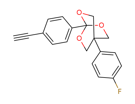 2,6,7-TRIOXABICYCLO[2.2.2]OCTANE,1-(4-ETHYNYLPHENYL)-4-(4-FLUOROPHENY L)-