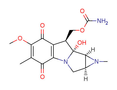 Azirino[2',3':3,4]pyrrolo[1,2-a]indole-4,7-dione,8-[[(aminocarbonyl)oxy]methyl]-1,1a,2,8,8a,8b-hexahydro-8a-hydroxy-6-methoxy-1,5-dimethyl-,(1aS,8S,8aR,8bS)-