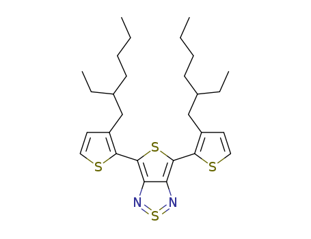 4,6-bis(3'-(2-ethylhexyl)thien-2'-yl)thieno[3,4-c][1,2,5]thiadiazole(1314359-43-7)