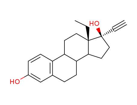 18,19-Dinorpregna-1,3,5(10)-trien-20-yne-3,17-diol,13-ethyl-, (17a)-(9CI)