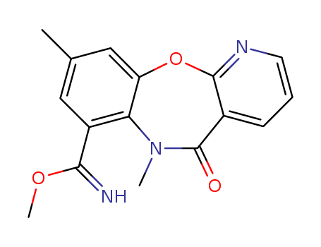 140413-33-8,methyl 6,9-dimethyl-5-oxo-5,6-dihydropyrido[2,3-b][1,5]benzoxazepine-7-carboximidoate,