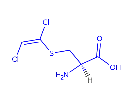 Molecular Structure of 13419-46-0 (S-(E-1,2-DICHLOROVINYL)-L-CYSTEINE)