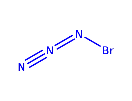 Molecular Structure of 13973-87-0 (BROMINE AZIDE)