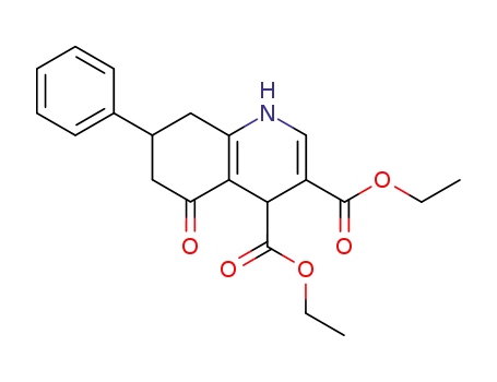Diethyl 1,4,5,6,7,8-hexahydro-5-oxo-7-phenyl-3,4-quinolinedicarboxylate
