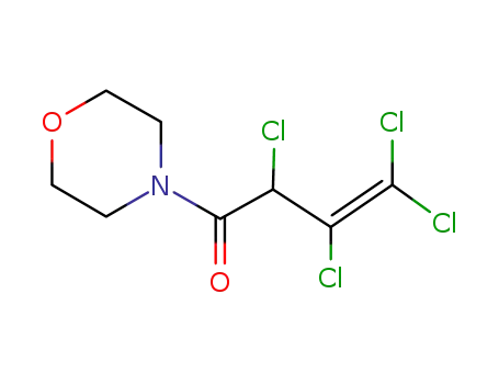 2,3,4,4-tetrachloro-1-(morpholin-4-yl)but-3-en-1-one