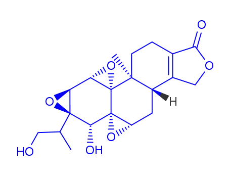 Molecular Structure of 139713-80-7 (16-Hydroxytriptolide)