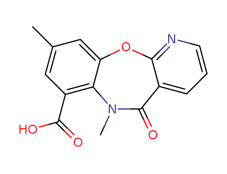 140413-34-9,6,9-dimethyl-5-oxo-5,6-dihydropyrido[2,3-b][1,5]benzoxazepine-7-carboxylic acid,