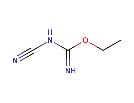 Molecular Structure of 13947-84-7 (N'-Cyano-O-ethylisourea)