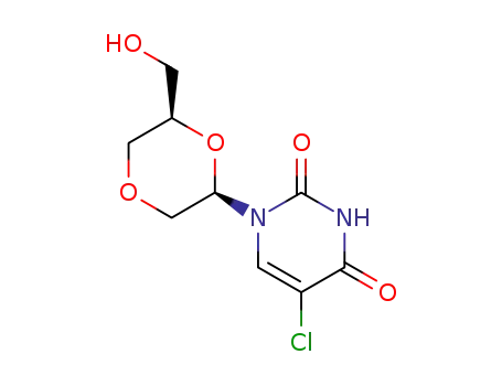 5-chloro-1-[(2R,6R)-6-(hydroxymethyl)-1,4-dioxan-2-yl]pyrimidine-2,4(1H,3H)-dione