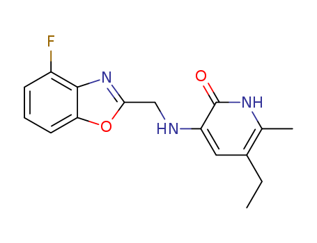 139571-98-5,5-ethyl-3-{[(4-fluoro-1,3-benzoxazol-2-yl)methyl]amino}-6-methylpyridin-2(1H)-one,