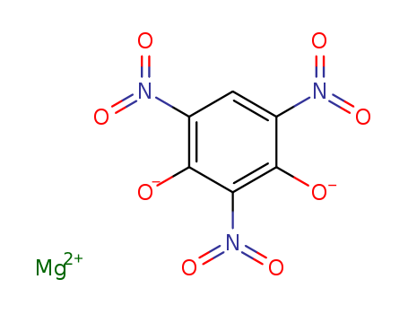 13255-27-1,magnesium 2,4,6-trinitroresorcinolate,Magnesiumstyphnate; Magnesium trinitroresorcinate