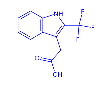 1H-Indole-3-aceticacid, 2-(trifluoromethyl)-