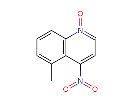Molecular Structure of 14094-43-0 (5-METHYL-4-NITROQUINOLINE-1-OXIDE)
