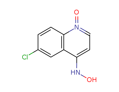 4-Quinolinamine,6-chloro-N-hydroxy-, 1-oxide