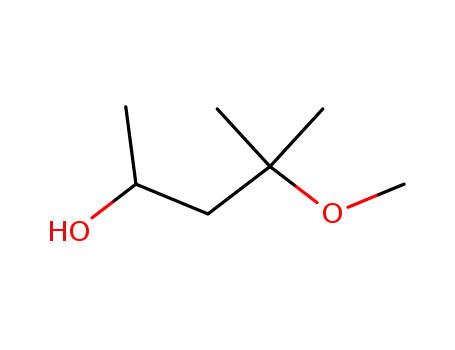 Molecular Structure of 141-73-1 (4-METHOXY-4-METHYL-2-PENTANOL)