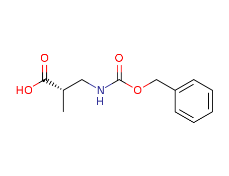 Propanoic acid,2-methyl-3-[[(phenylmethoxy)carbonyl]amino]-, (R)- (9CI)