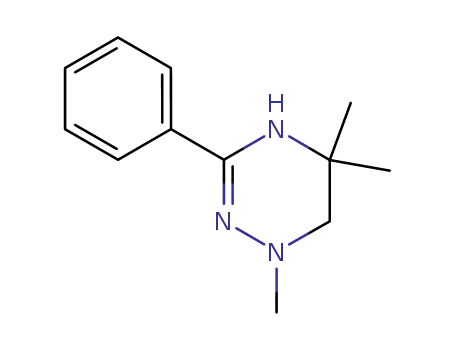 Molecular Structure of 14079-65-3 (1,5,5-trimethyl-3-phenyl-1,2,5,6-tetrahydro-1,2,4-triazine)