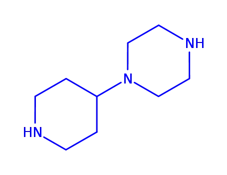 Molecular Structure of 142013-66-9 (4-Piperazine-piperidine)