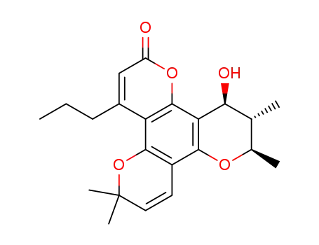 Molecular Structure of 142632-32-4 (CALANOLIDE A)
