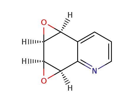 Molecular Structure of 142129-81-5 (trans-Quinoline-5,6,7,8-dioxide)