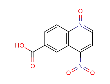 Molecular Structure of 1425-67-8 (6-CARBOXY-4-NITROQUINOLINE1-OXIDE)
